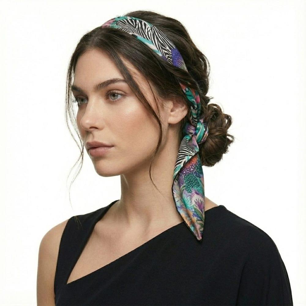 Accessoires cheveux foulard bandeau élégant