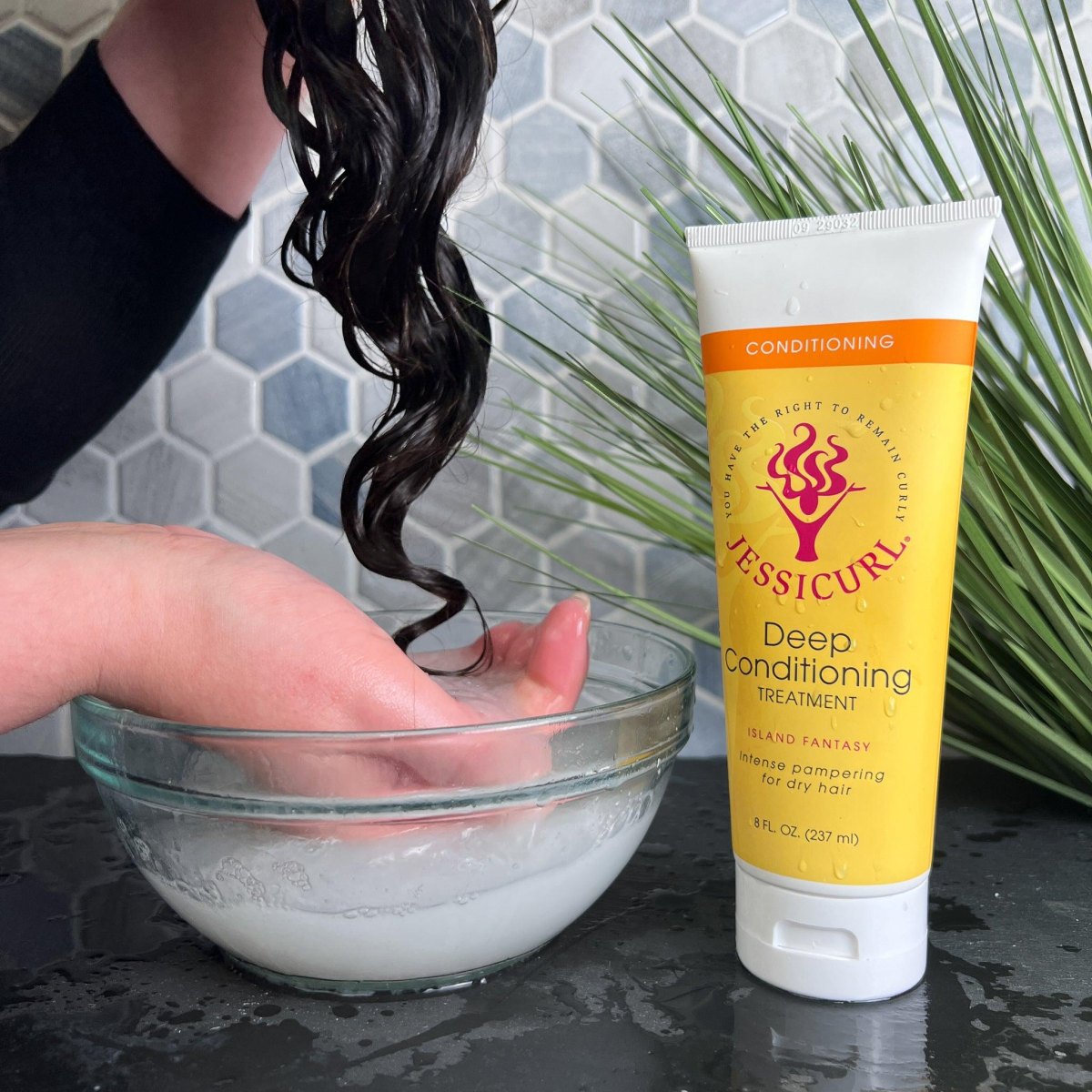 Masque nourrissant boucles naturelles