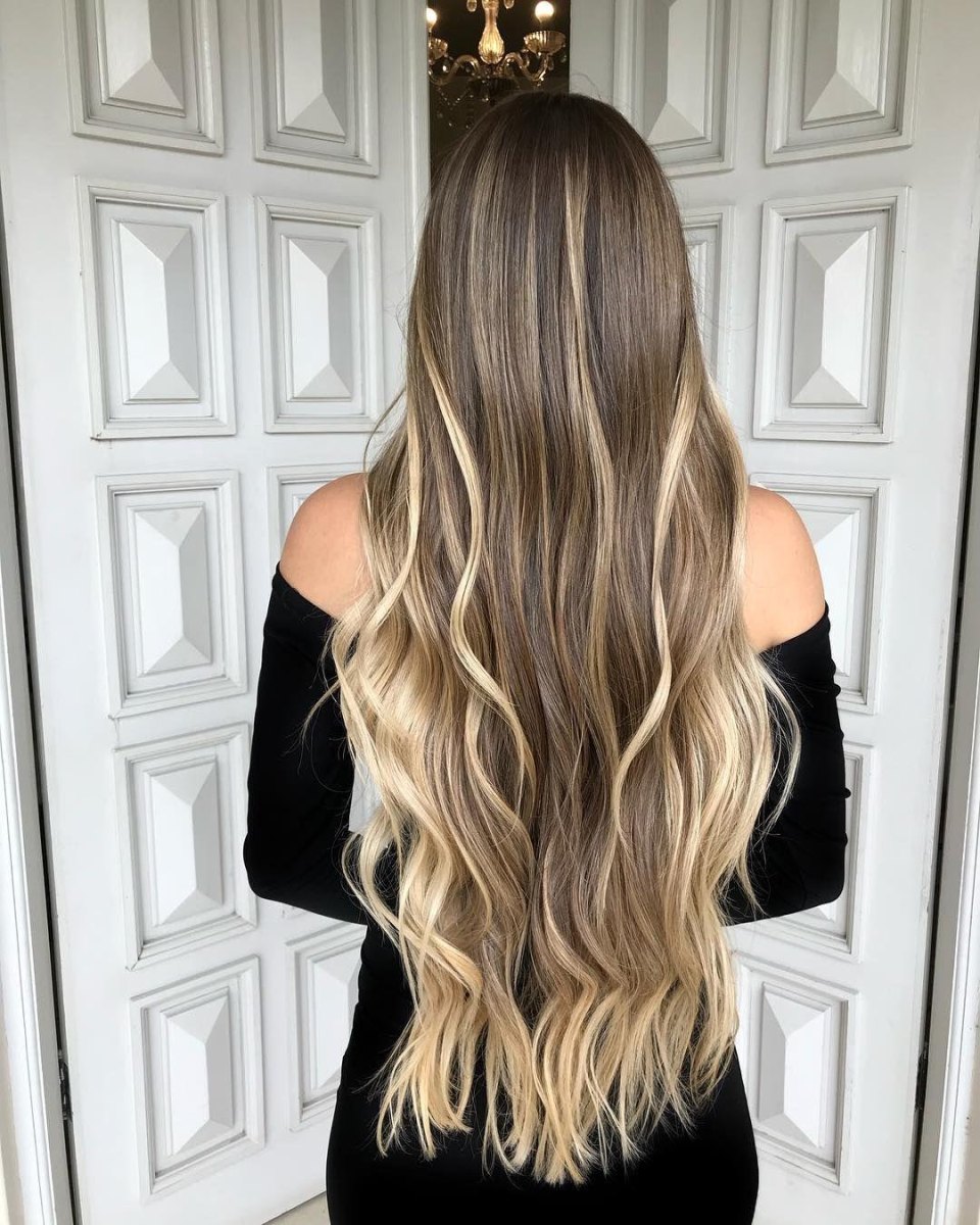 Pointes éclaircies blond beige