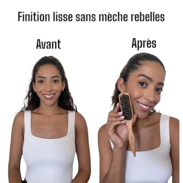 Brushing rapide cheveux gras sans lavage