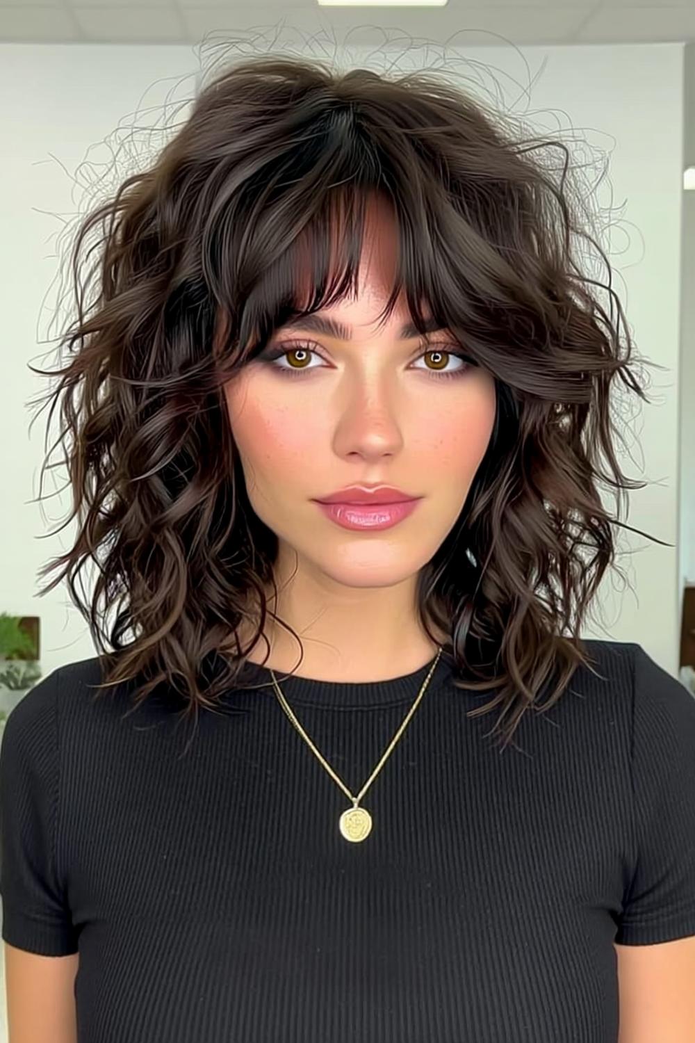 21 Coiffures Cheveux Bouclés Modernes et Inspirantes