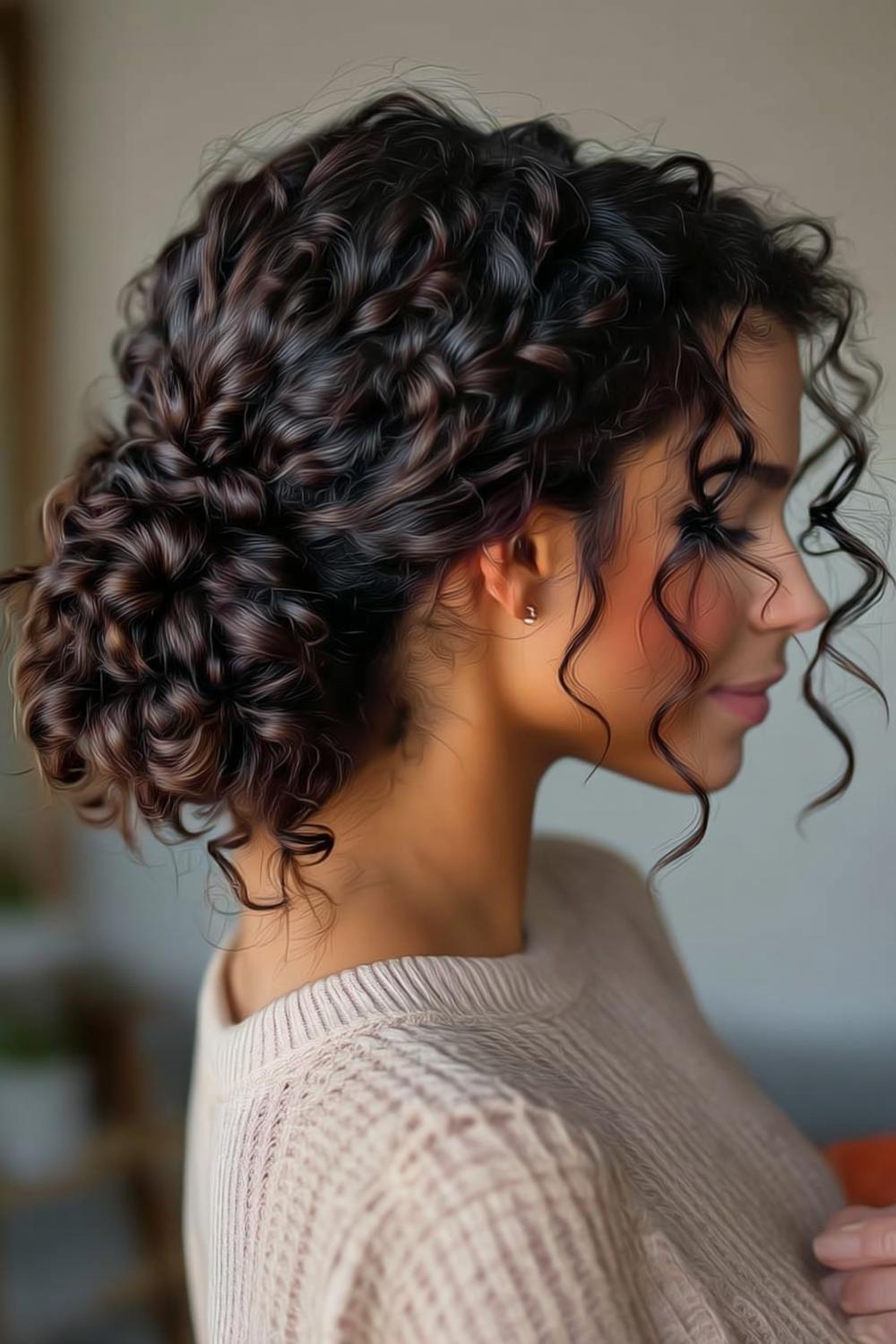 21 Coiffures Cheveux Bouclés Modernes et Inspirantes