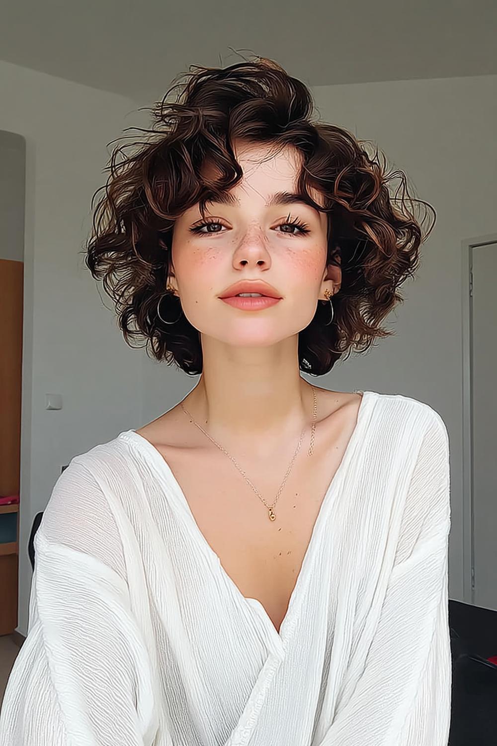 Douceur Frange Bouclée