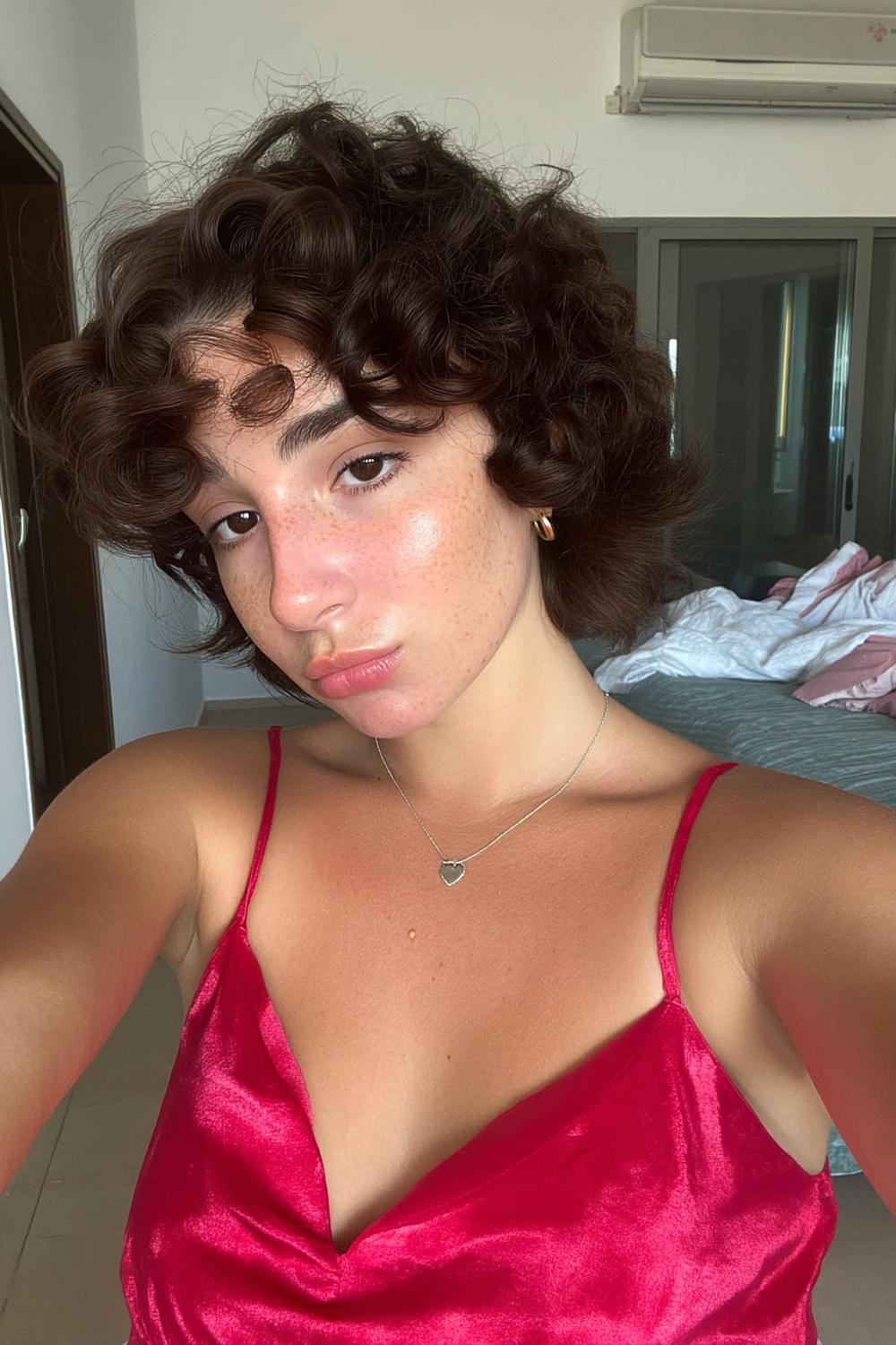 Frange Bouclée Moderne