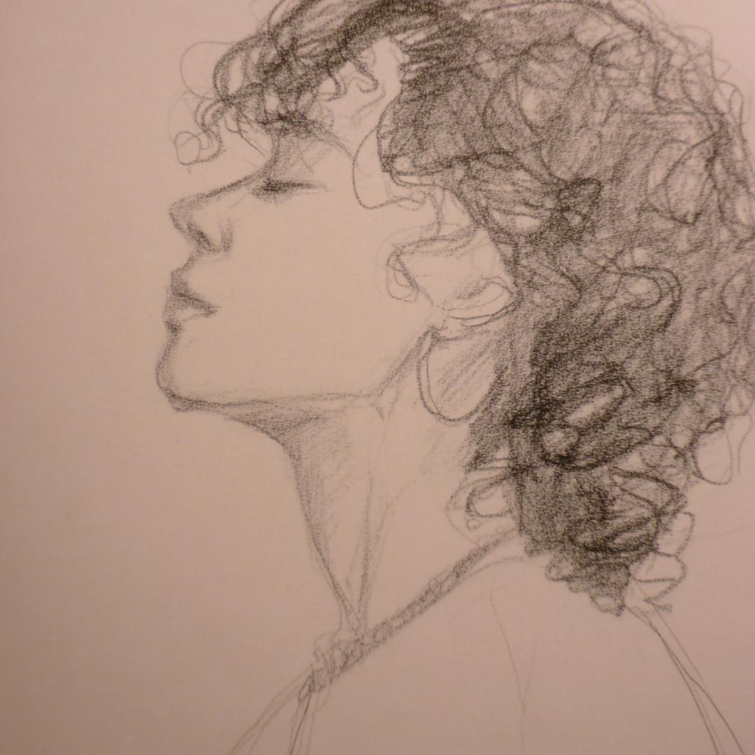 29. Casquette et boucles qui s’échappent pour for cheveux bouclés dessin de profil ideas