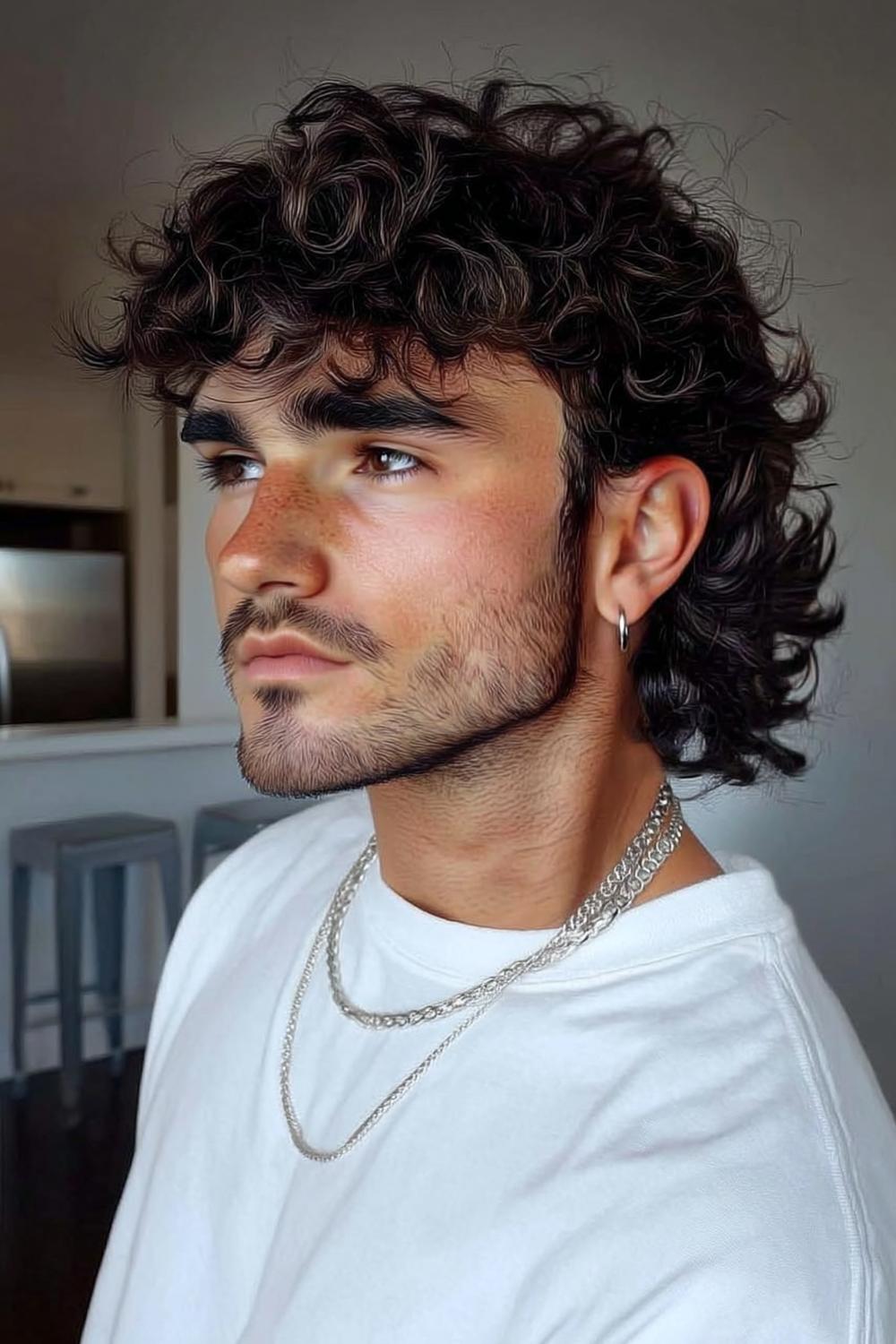 Cheveux Bouclés Homme : 30 Coupes Stylées & Modernes