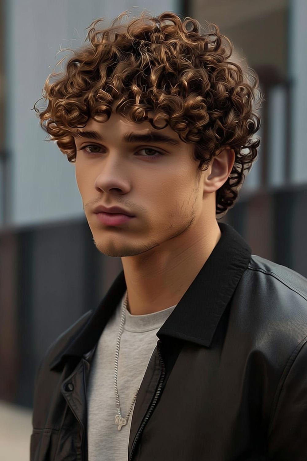 Cheveux Bouclés Homme : 30 Coupes Stylées & Modernes