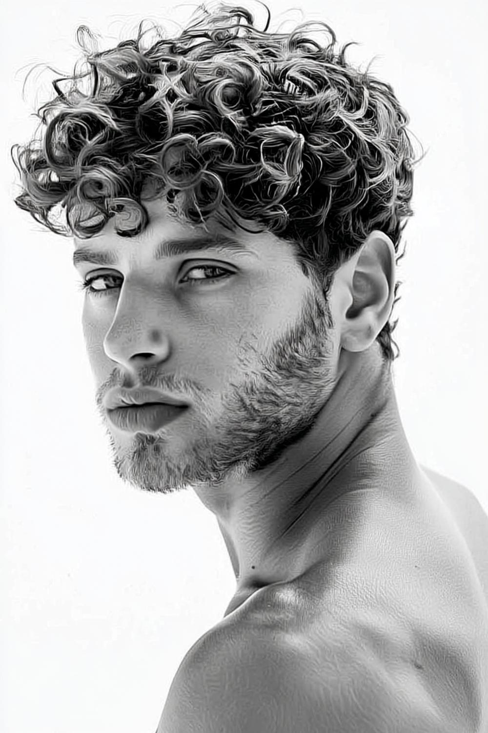 Esquisse Bouclée Expressive