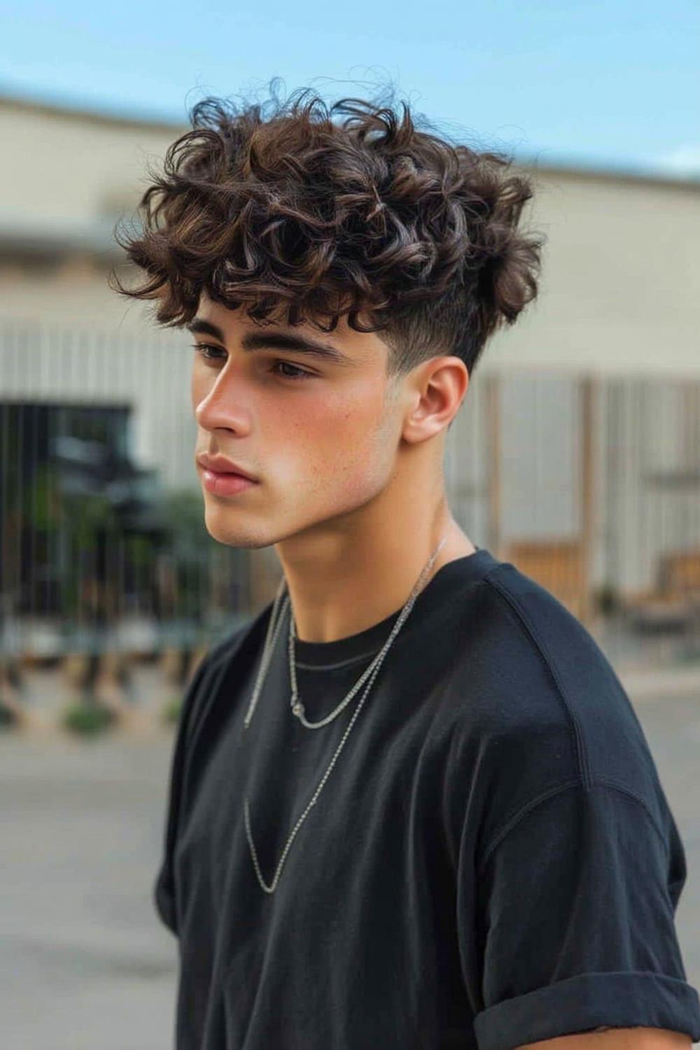 Cheveux Bouclés Homme : 30 Coupes Stylées & Modernes
