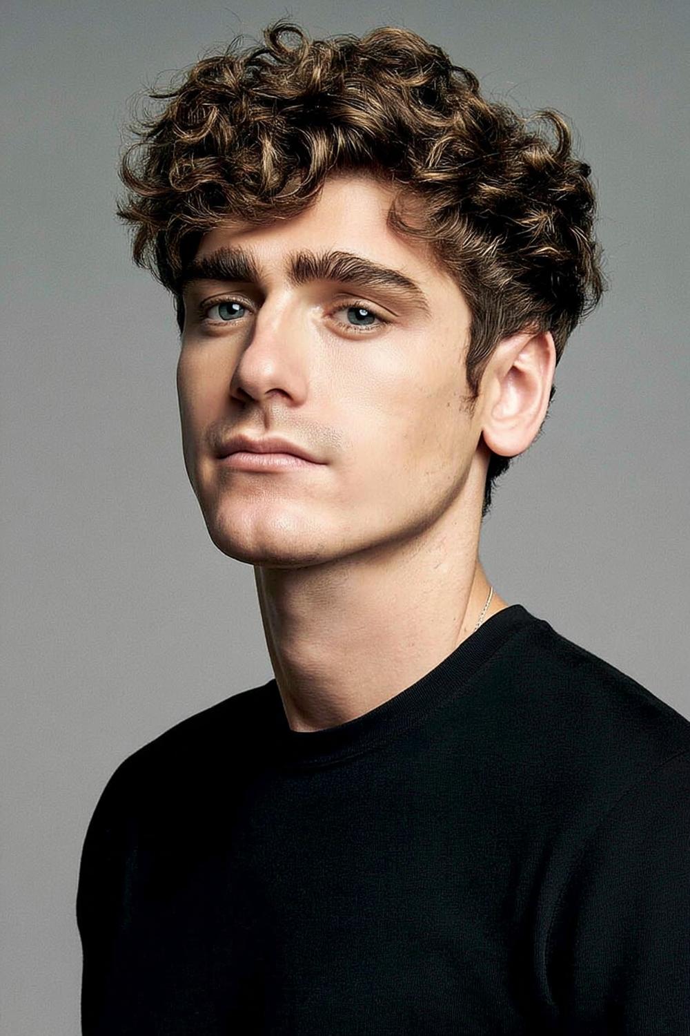 Cheveux Bouclés Homme : 30 Coupes Stylées & Modernes