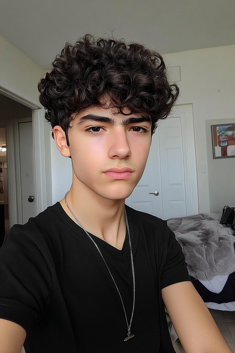 Cheveux Bouclés Homme : 30 Coupes Stylées & Modernes