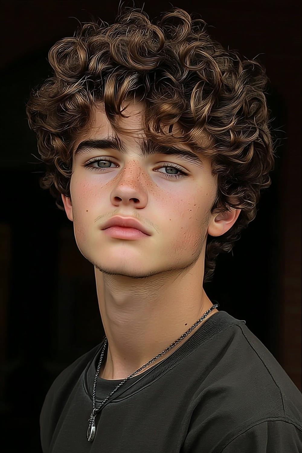 Cheveux Bouclés Homme : 30 Coupes Stylées & Modernes