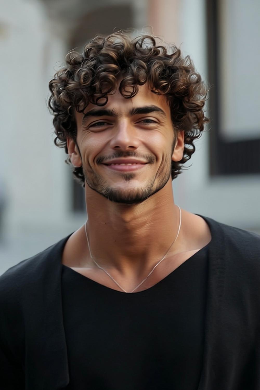 Cheveux Bouclés Homme : 30 Coupes Stylées & Modernes