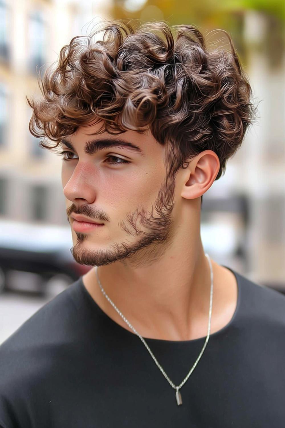 Cheveux Bouclés Homme : 30 Coupes Stylées & Modernes