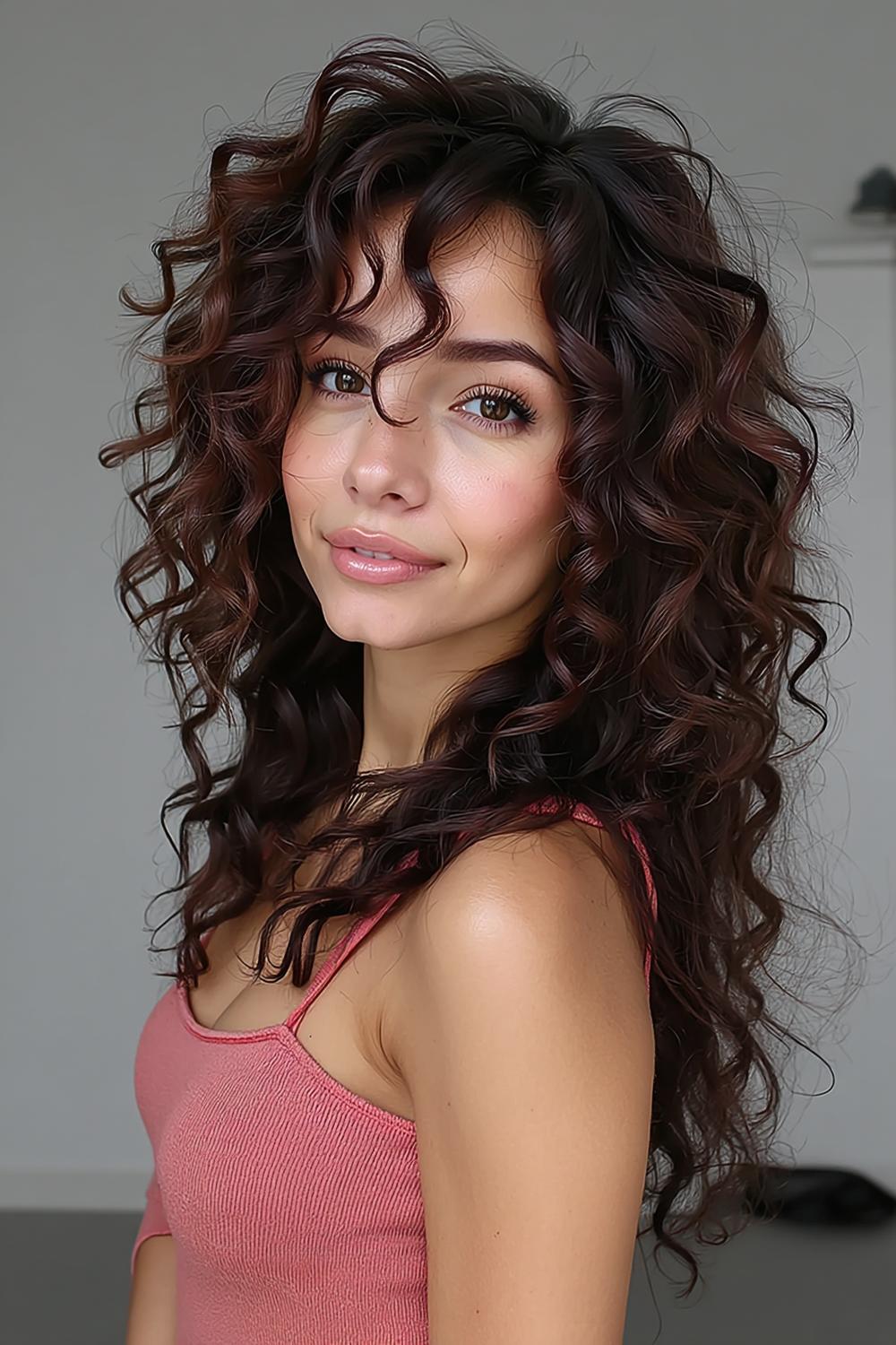 Cheveux Bouclés Longs : 27 Idées Coiffures Tendance