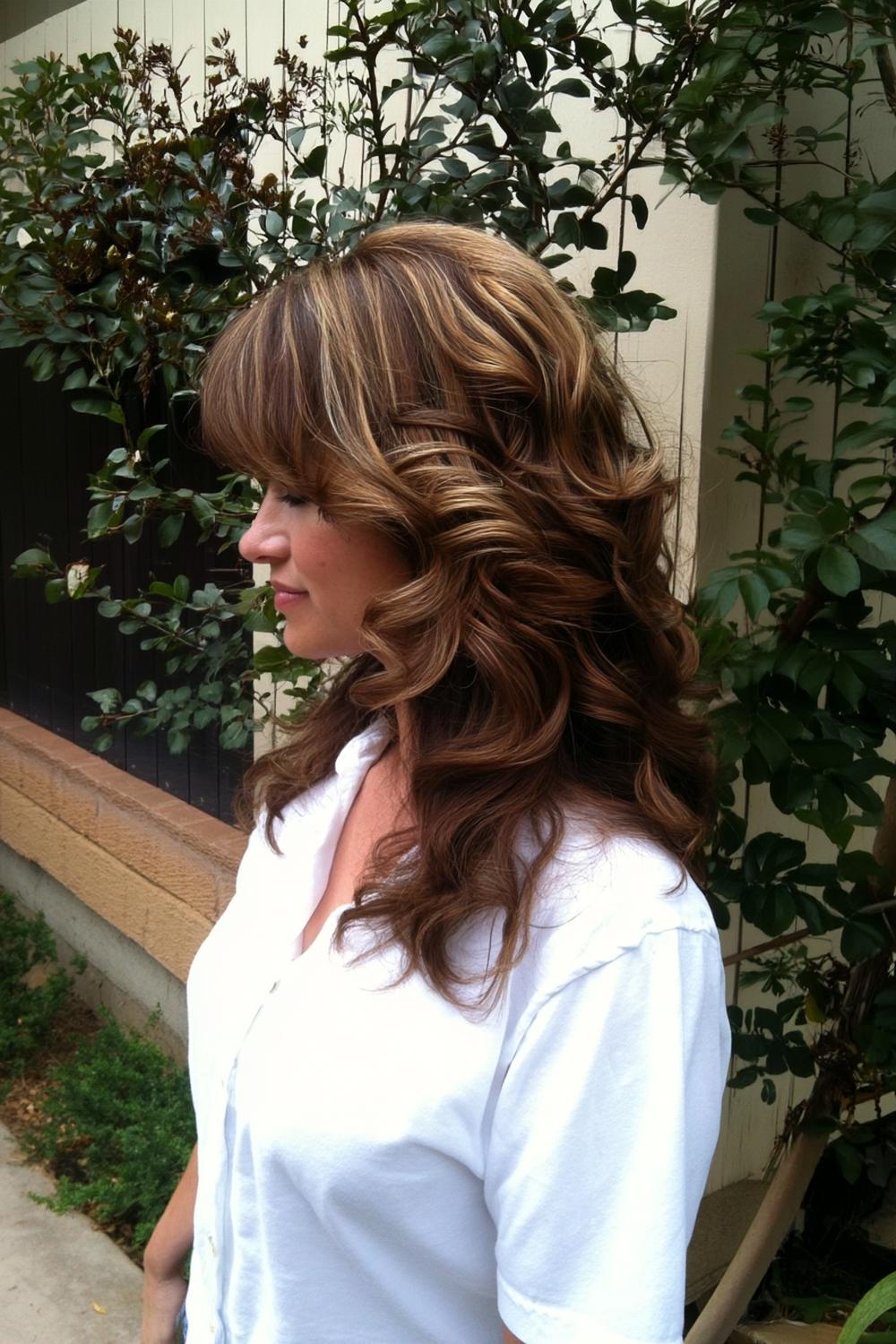 Cheveux Bouclés Longs : 27 Idées Coiffures Tendance