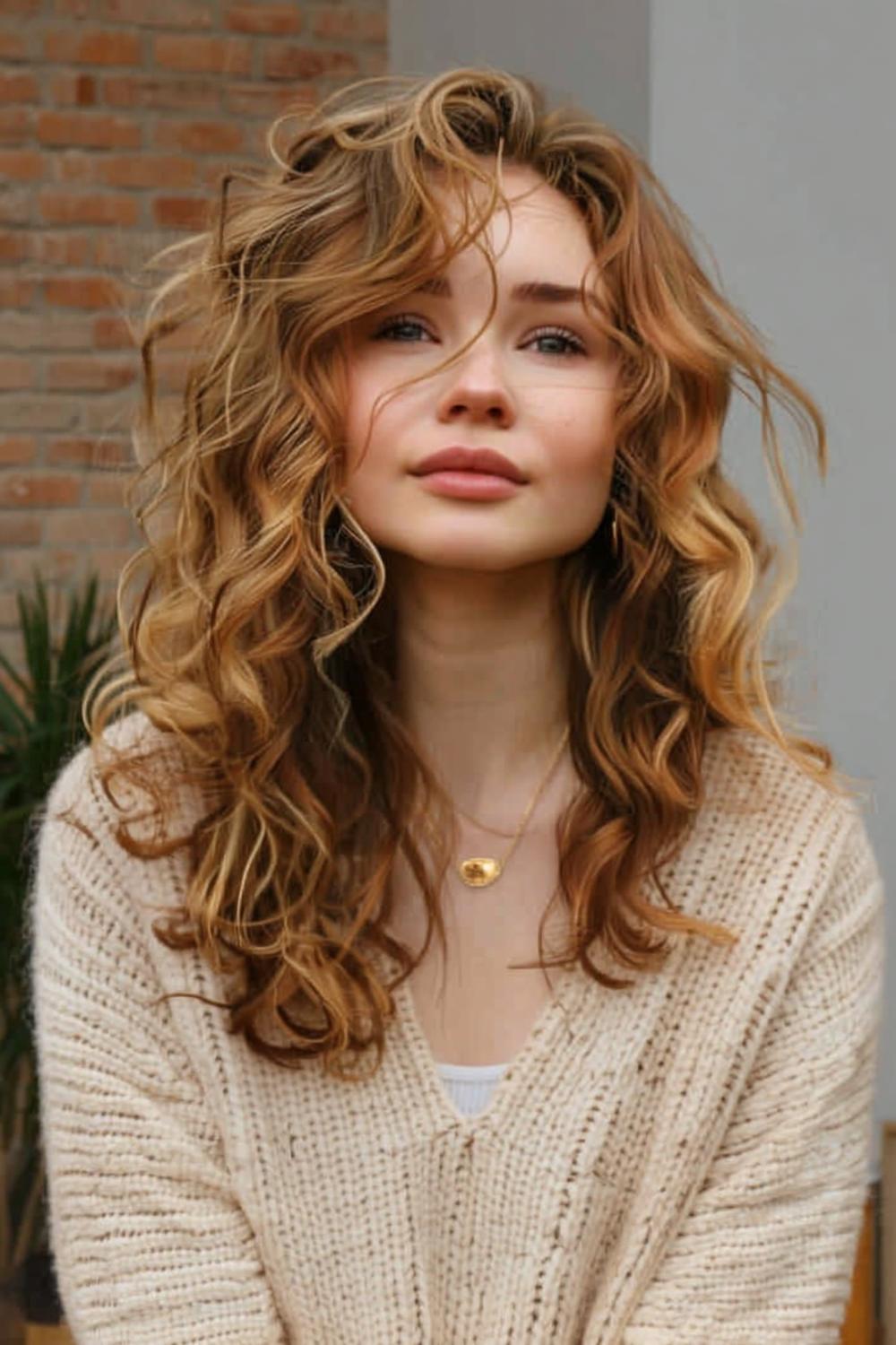 Cheveux Bouclés Longs : 27 Idées Coiffures Tendance