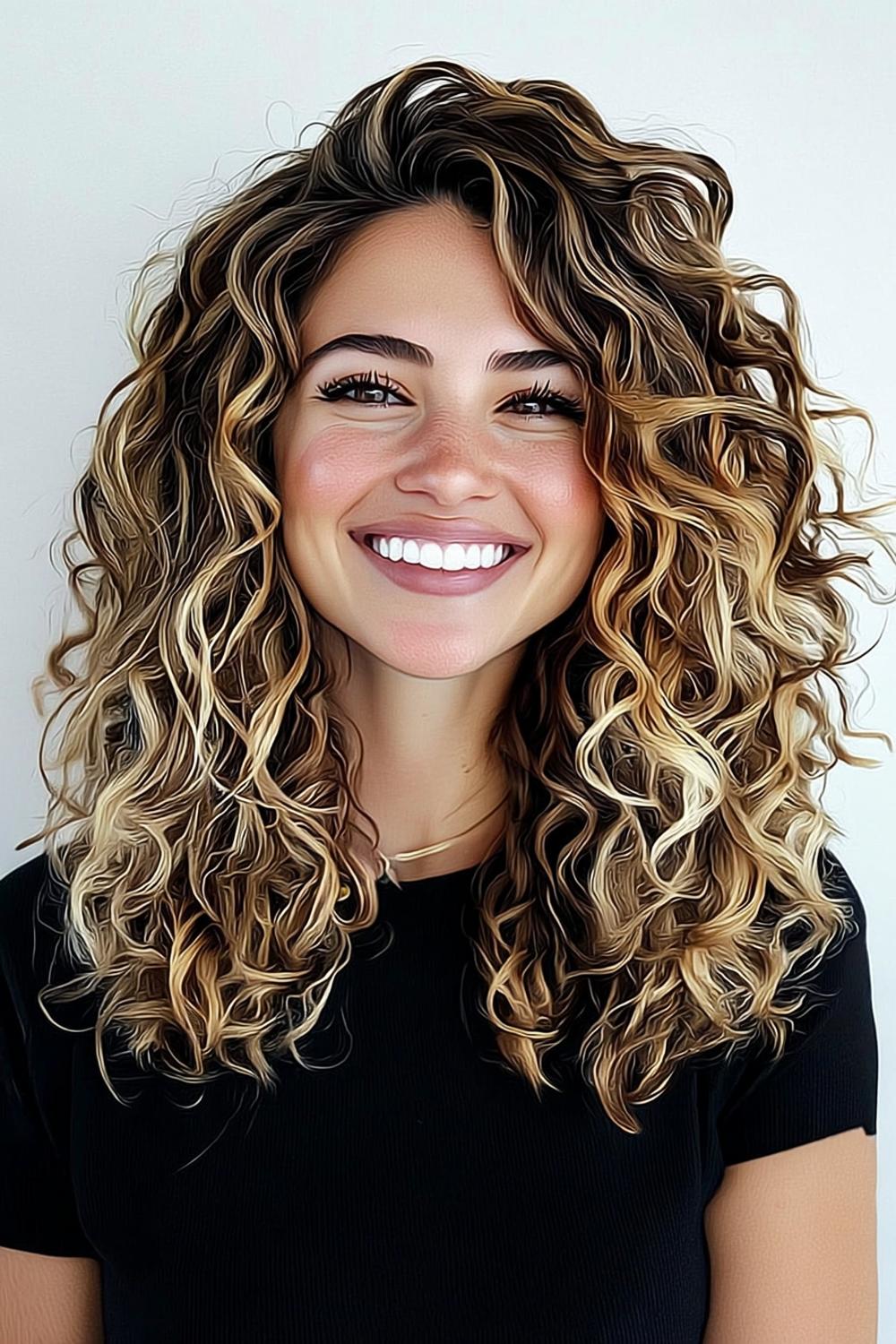 Cheveux Bouclés Longs : 27 Idées Coiffures Tendance
