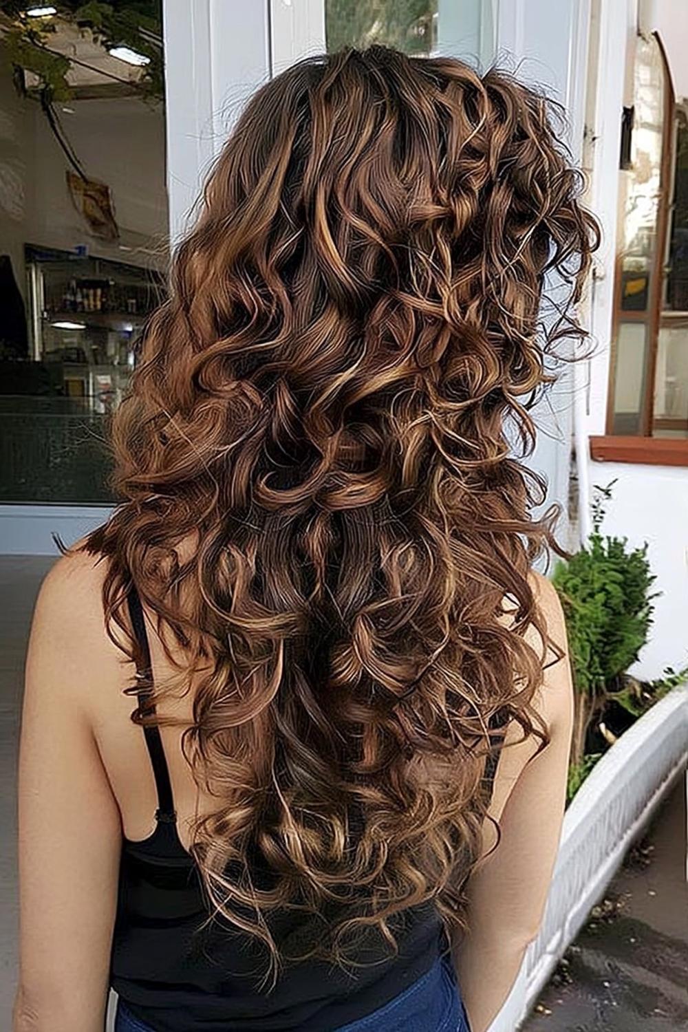 Cheveux Bouclés Longs : 27 Idées Coiffures Tendance