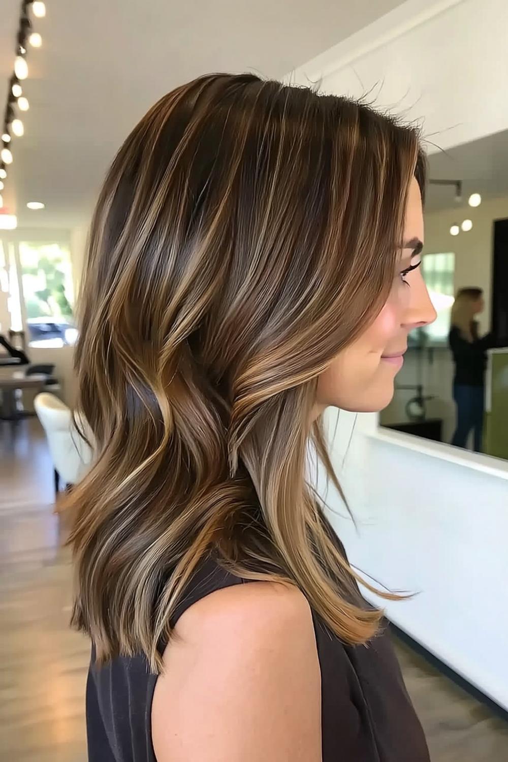 Brun intense profond