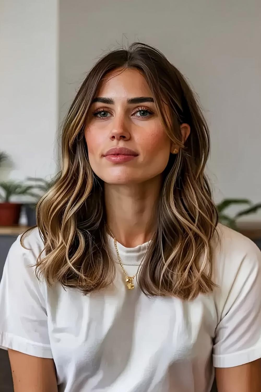 Dégradé caramel sophistiqué