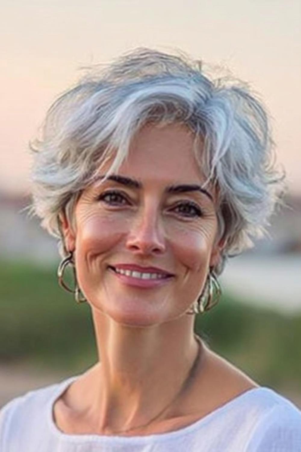 Afro texturé élégant