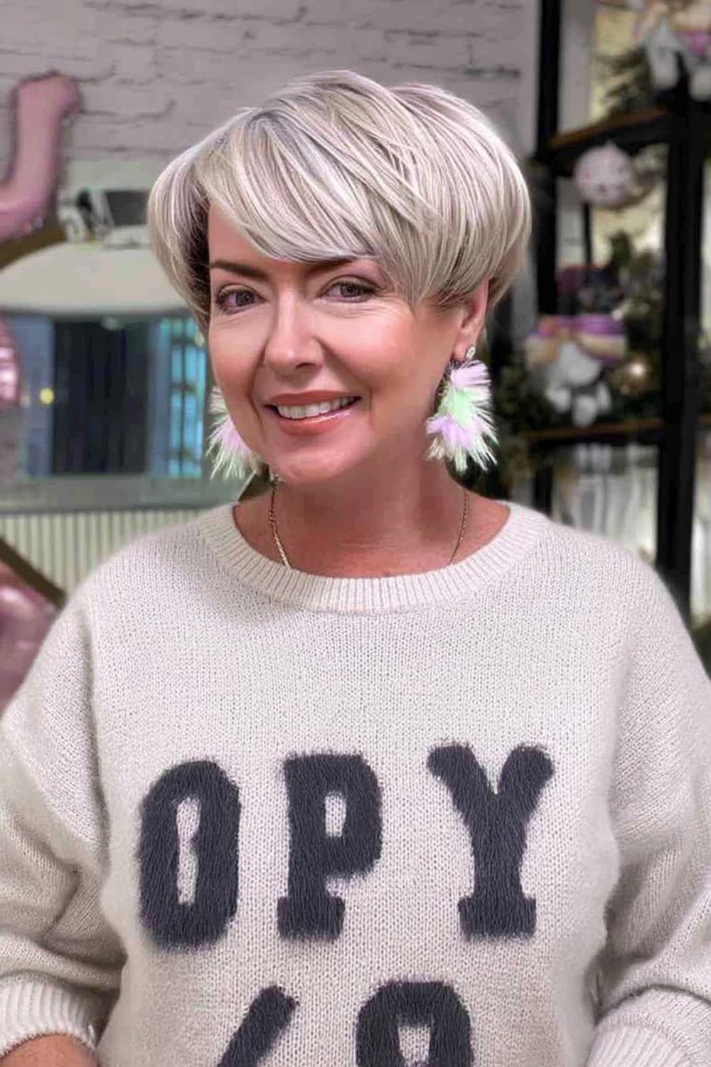 Pixie gris sophistiqué