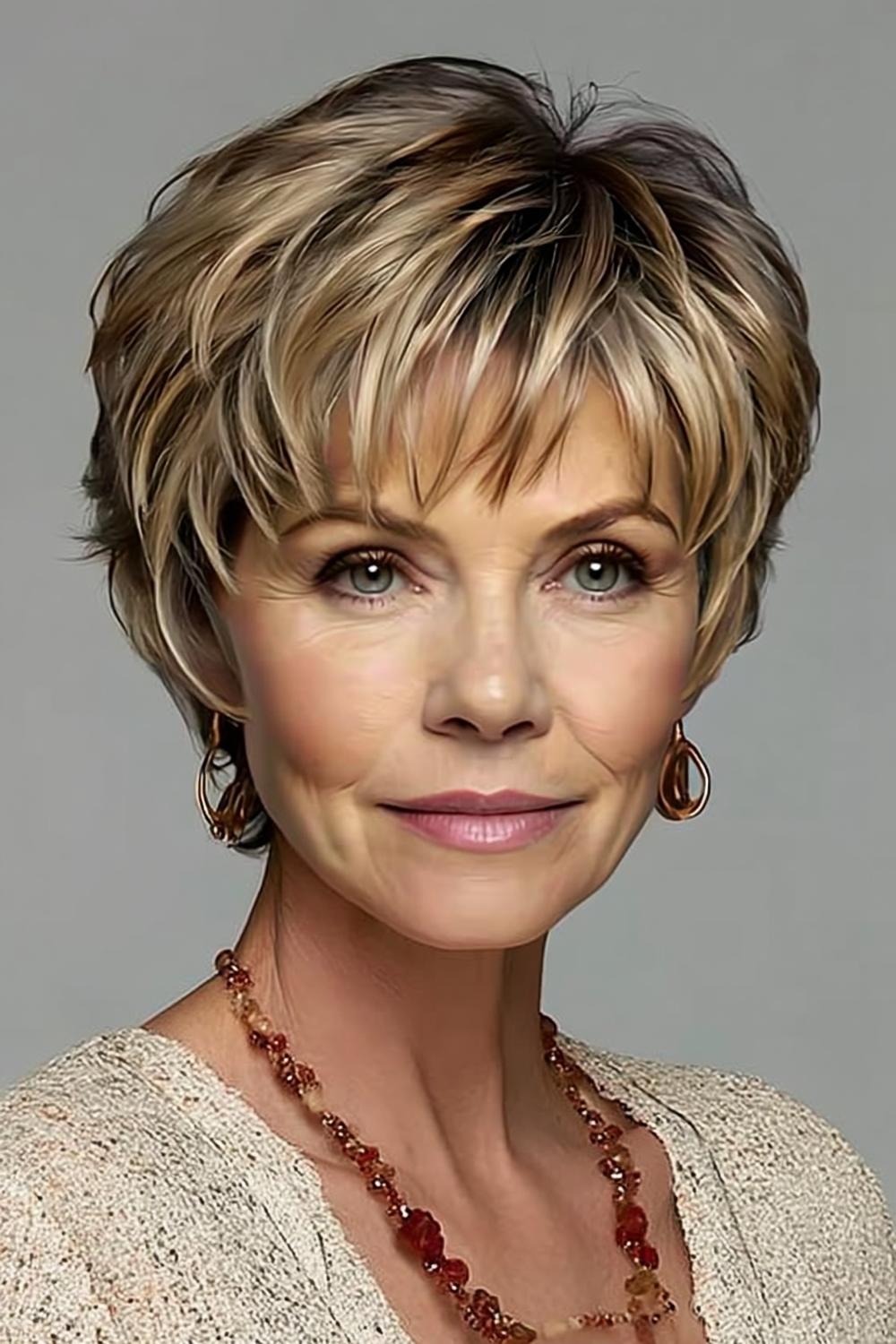 Reflets cuivrés chauds