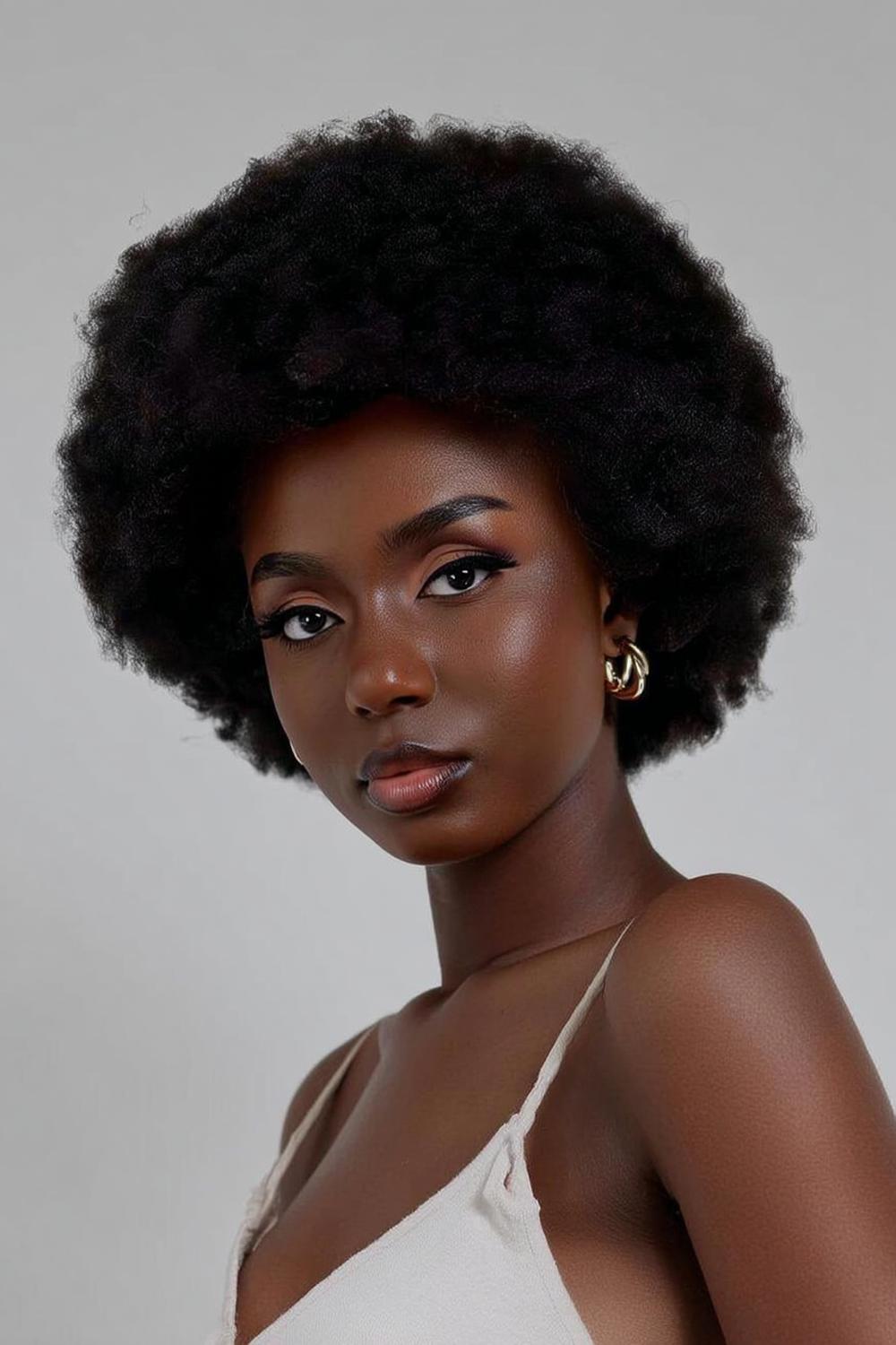 Afro Compact Féminin