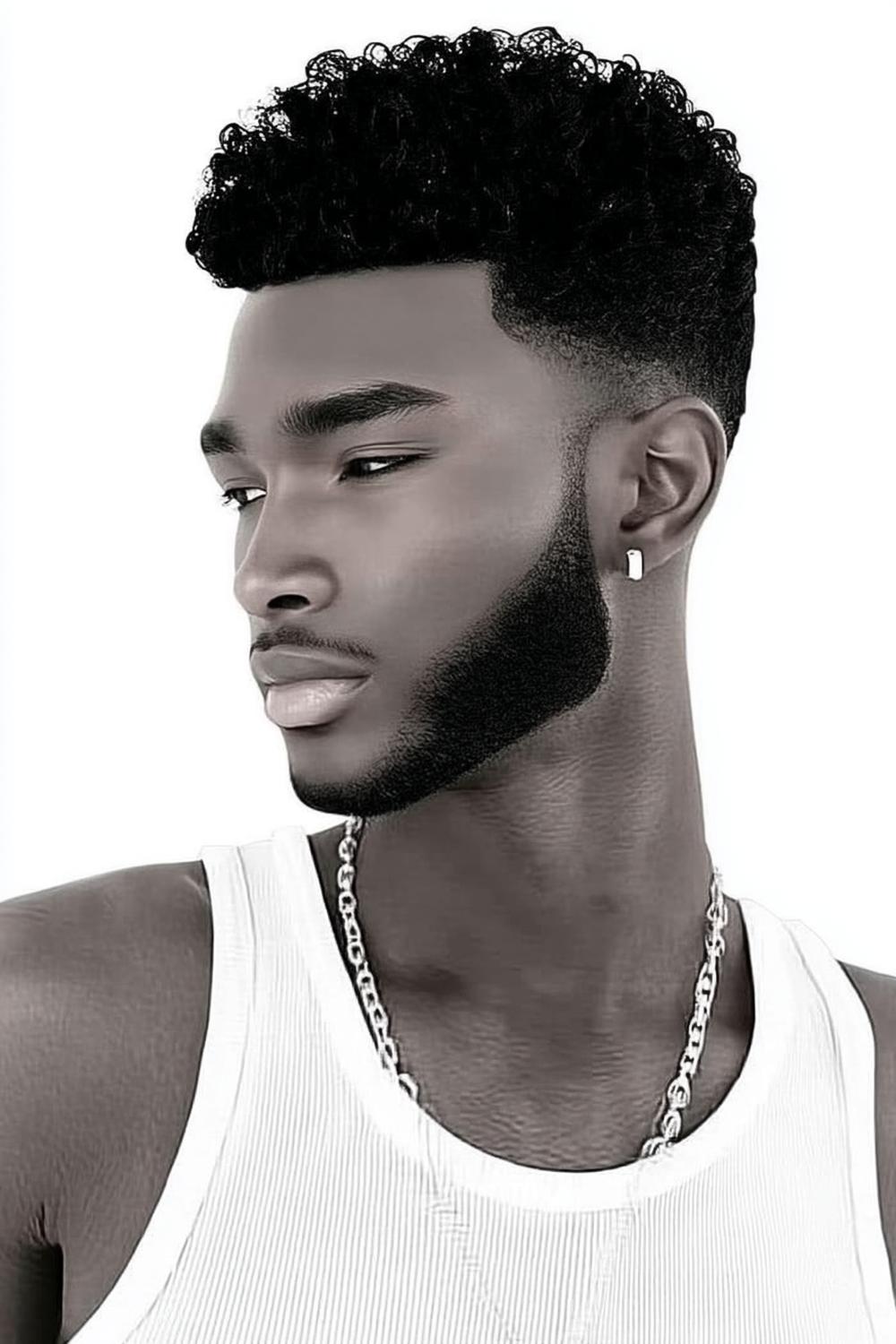 Afro Naturel Masculin