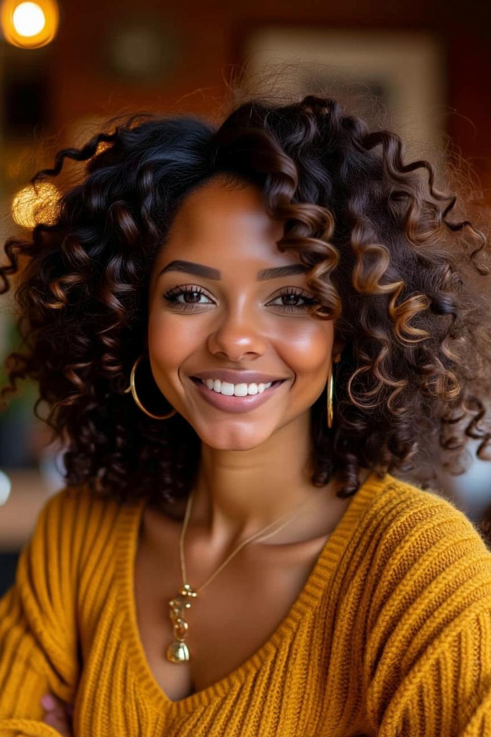 Afro Structuré Moderne