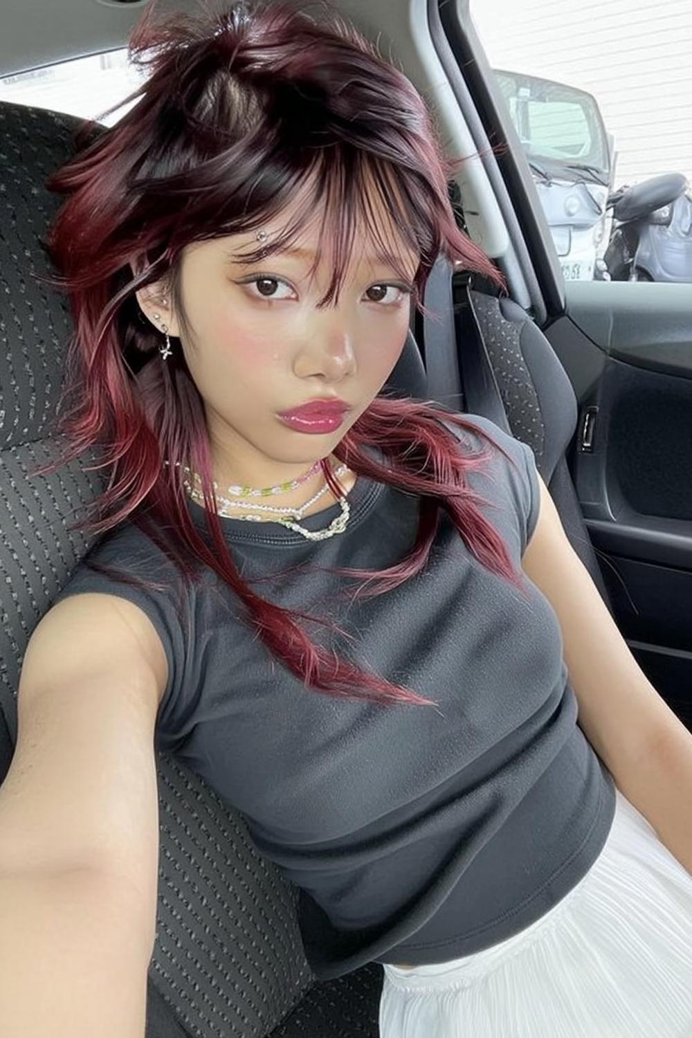 Dégradé rouge noir texturé