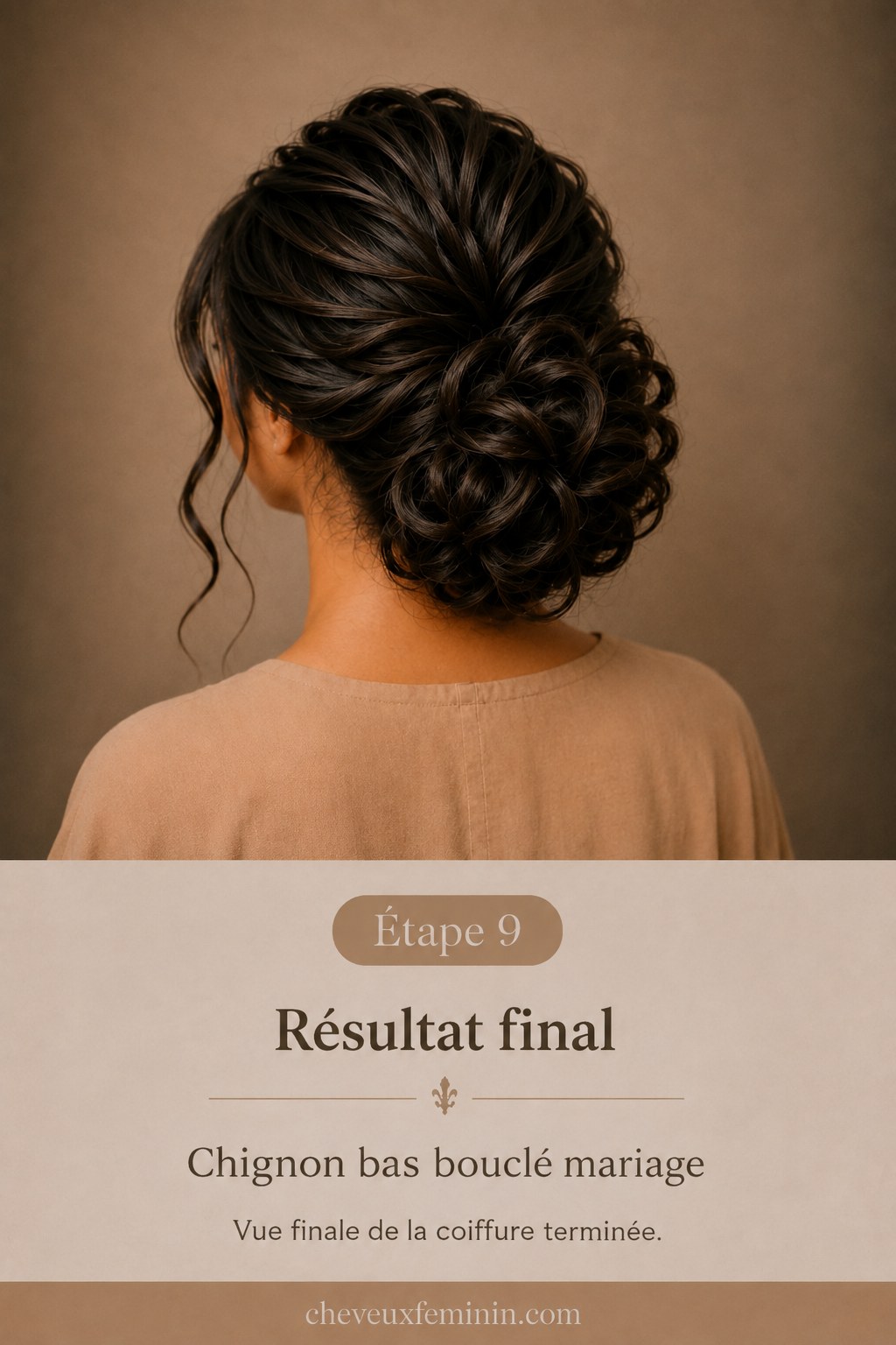 Chignon Bas Bouclé Mariage - Mon Tuto Complet Étape Par