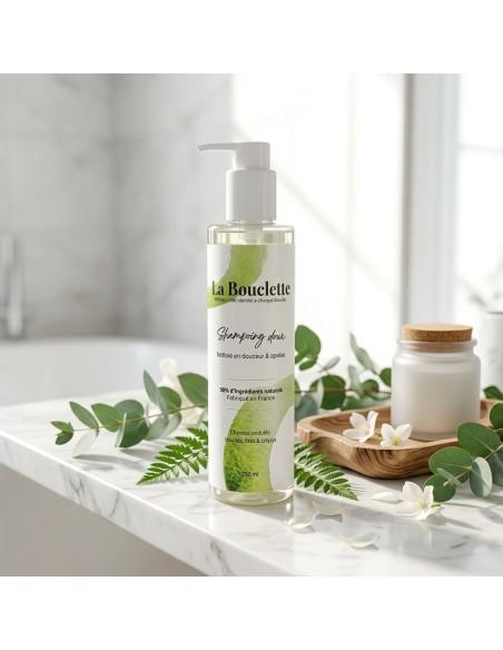 Shampoing doux cheveux bouclés