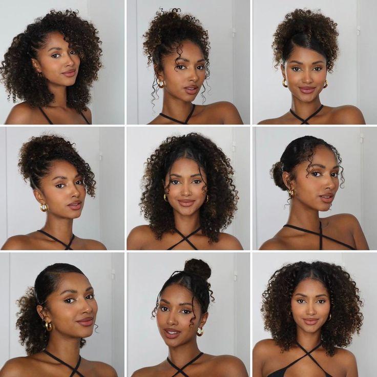 Coiffure rapide boucles quotidiennes