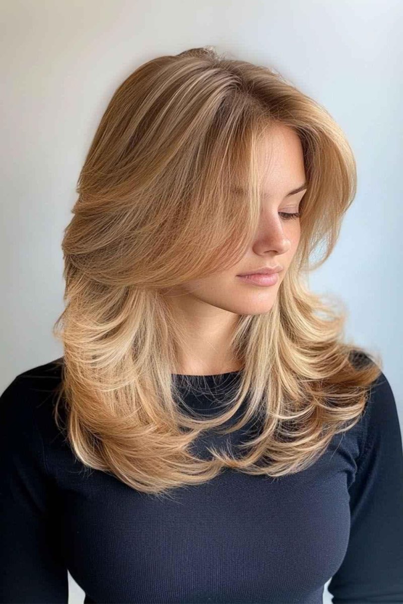 Coupe butterfly femme moderne