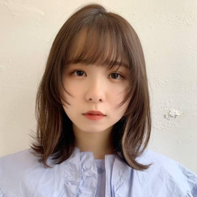 Wolf cut cheveux fins