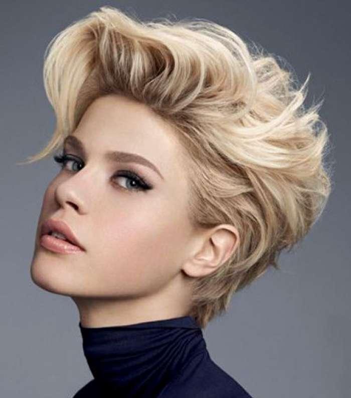 Pixie côtés courts sommet volumineux