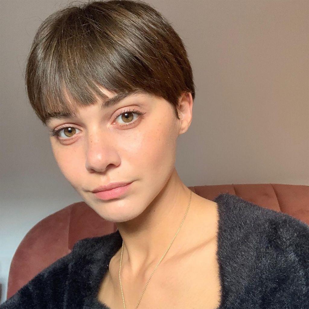 Pixie naturelle frange facile