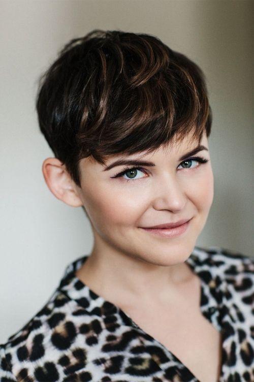Pixie frange cheveux épais