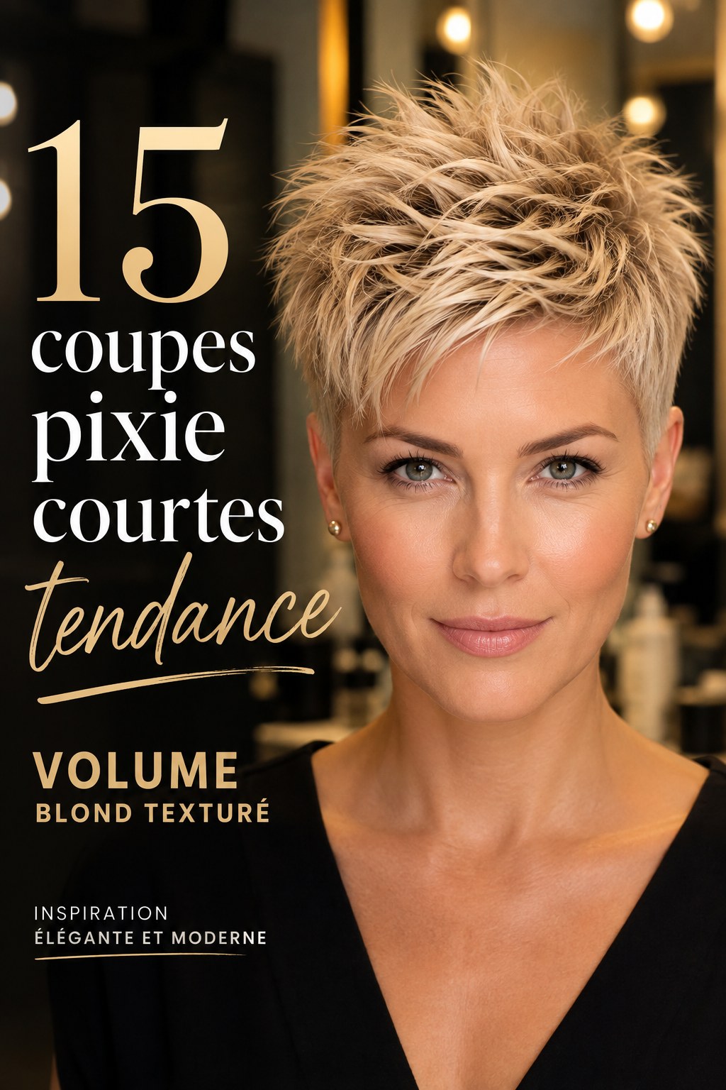 7 Coupes Pixie Courtes Tendance À Adopter Sans Hésiter