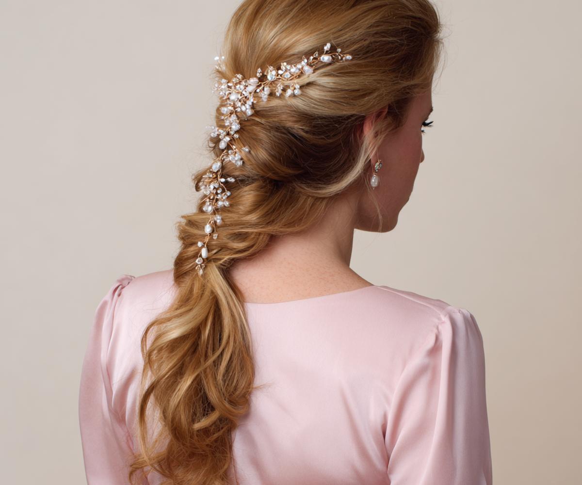 Queue Basse Torsadée Blonde