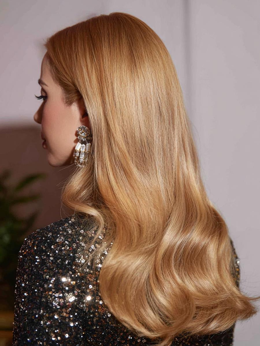 Chignon Bas Brun Torsadé
