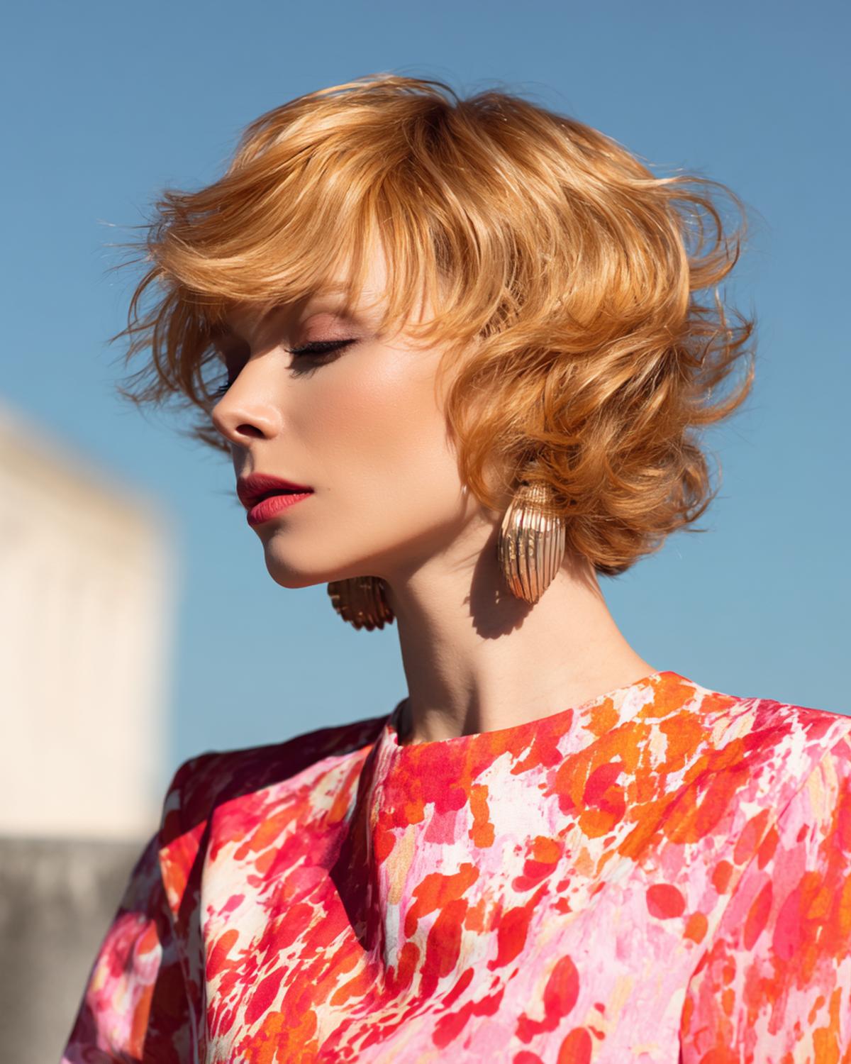 Chignon Bas Brun Tressé