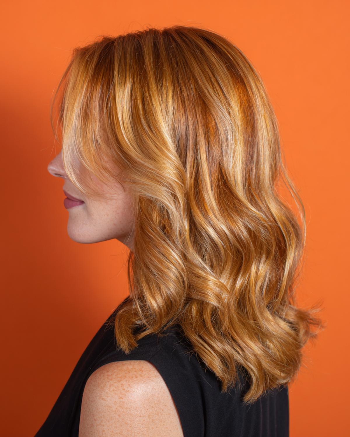 Demi Attache Brune Lisse