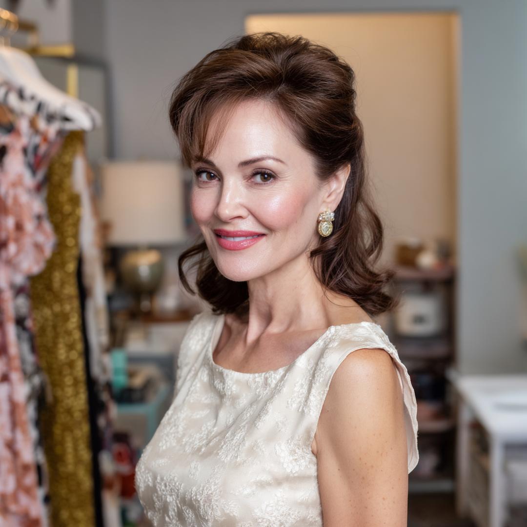 Half Up Voluminous Waves