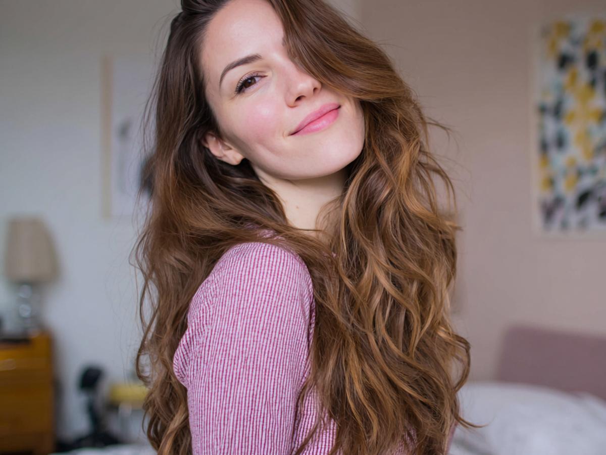 Long Wavy Brown Hair