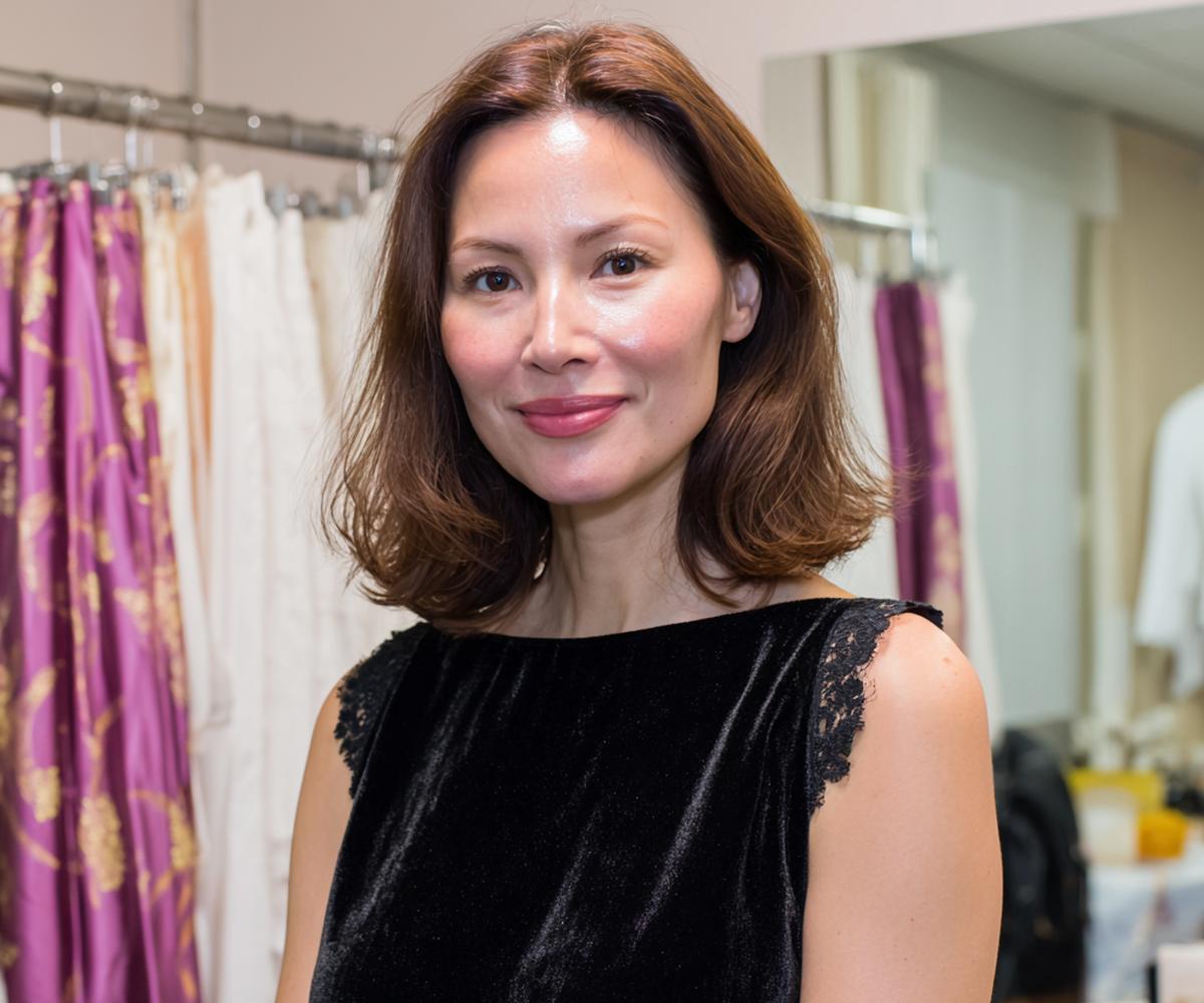 Brown Wavy Lob With Layers