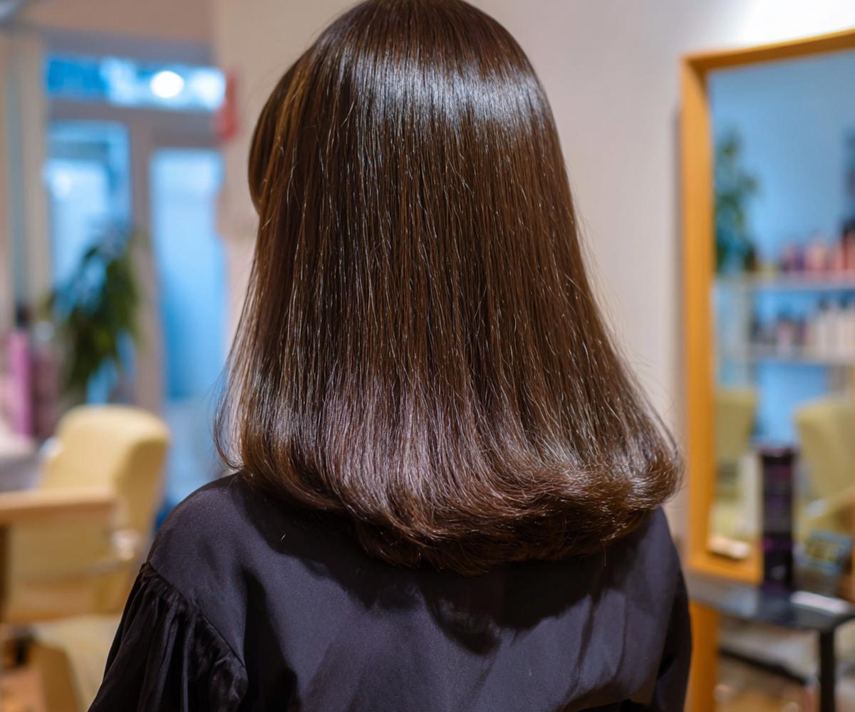 Sleek Blunt Medium Cut