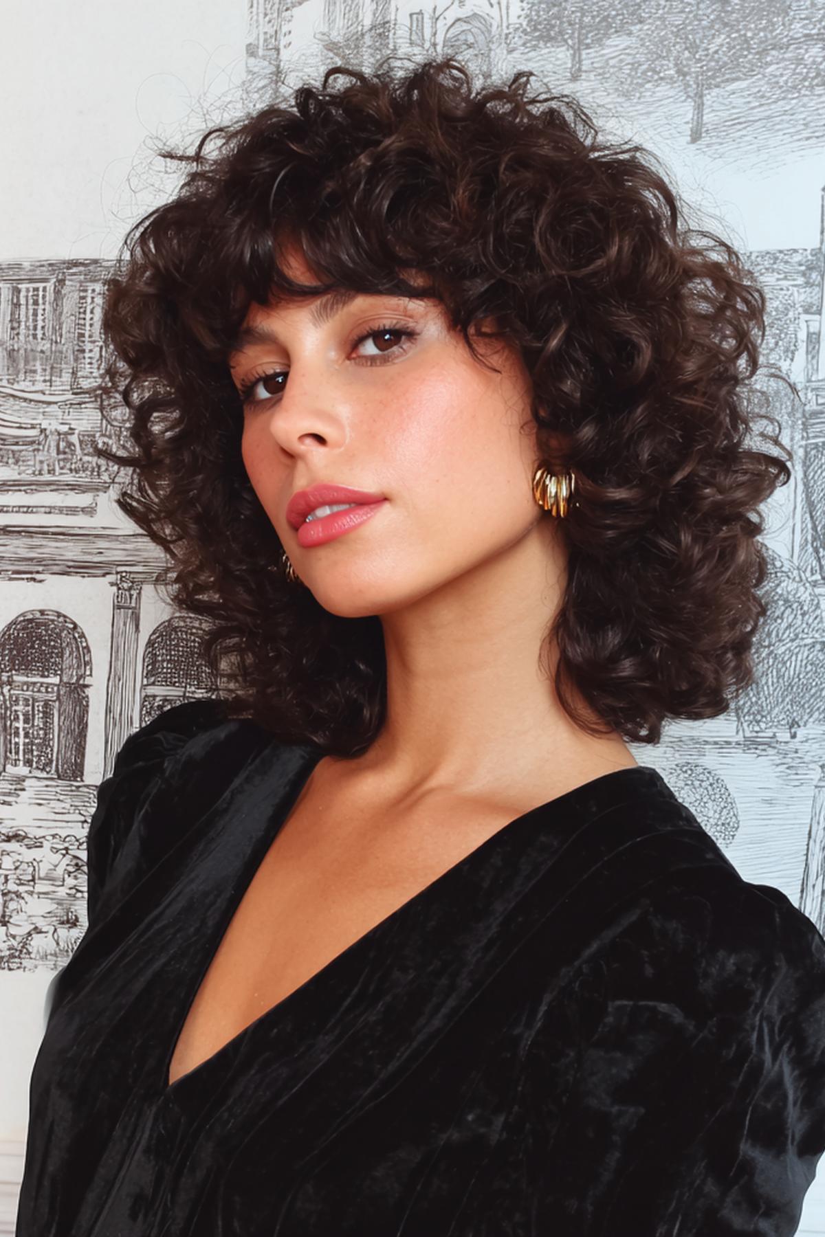 20 Idées Coupe Cheveux Frisés Incontournables Pour Un Style Moderne